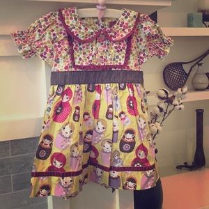 Adorable Matilda Jane nesting doll dress